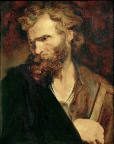 Sankt Judas aposteln, ca. 1620. av Anthony van Dyck