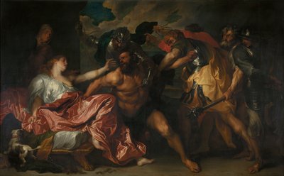 Samson och Delila av Anthony van Dyck