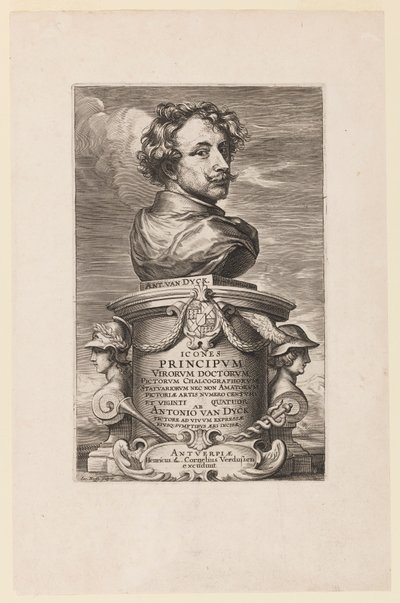 Självporträtt av Anthony van Dyck av Anthony van Dyck