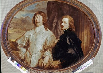 Sir Endymion Porter och Van Dyck av Anthony van Dyck