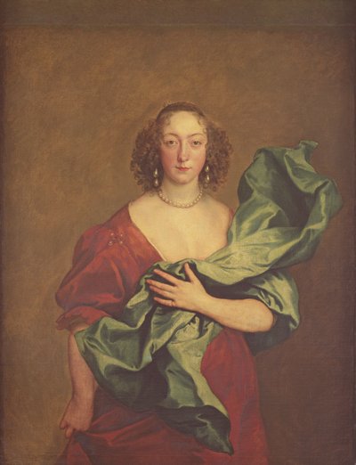 Grevinnan av Castlehaven av Anthony van Dyck