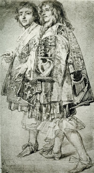 Två härolder av Anthony van Dyck