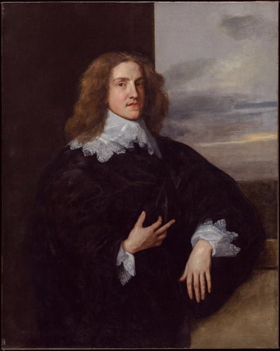 Ung gentleman (Earl of Downe) av Anthony van Dyck