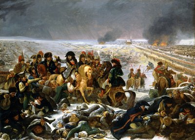 Napoleon på slagfältet vid Eylau av Antoine-Jean Gros