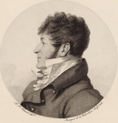 Porträtt av kompositören Charles-Henri Plantade 1764-1839, 1806. av Antoine Achille Bourgeois de La Richardiere