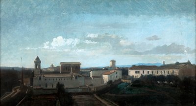 Kyrkan La Trinite des Monts, Rom, 1800-talet av Antoine Auguste Ernest Hebert