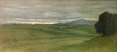 Romerskt landskap av Antoine Auguste Ernest Herbert or Hebert