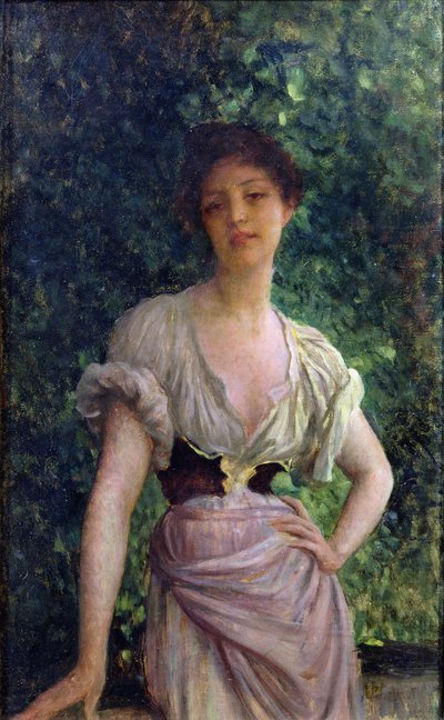 Tvättaren av Antoine Auguste Ernest Herbert or Hebert