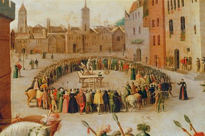 Avrättningen av Sir Thomas More 1535 av Antoine Caron