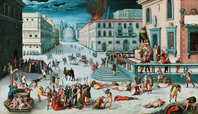 Triumviratets massaker av Antoine, Caron
