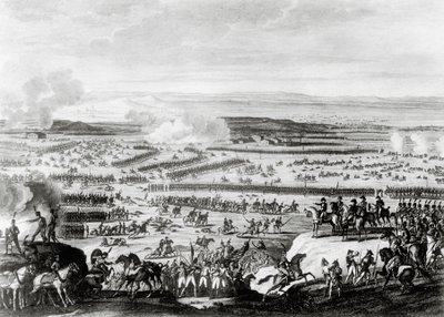 Slaget vid Austerlitz i Mähren av Antoine Charles Horace Vernet