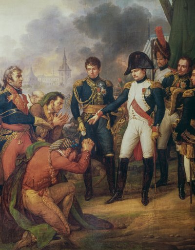 Napoleon Bonaparte i utkanten av Madrid, 7 december av Antoine Charles Horace Vernet
