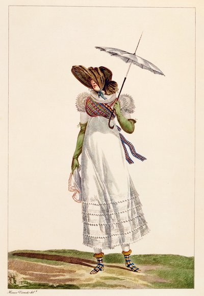 En sommarklänning för damer, 1779 av Antoine Charles Horace Vernet