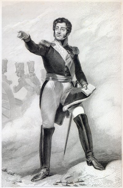 Gabriel Jean Joseph Molitor (1770-1849), greve och marskalk av Frankrike av Antoine Charles Horace Vernet