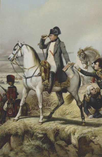 Napoleon vid Wagram av Antoine Charles Horace Vernet