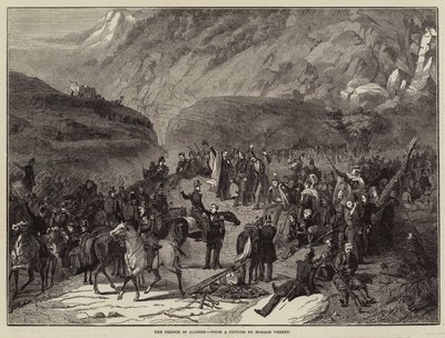 Fransmännen i Alger av Antoine Charles Horace Vernet