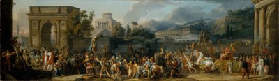 Aemilius Paulus triumf, 1789 av Antoine Charles Horace Vernet