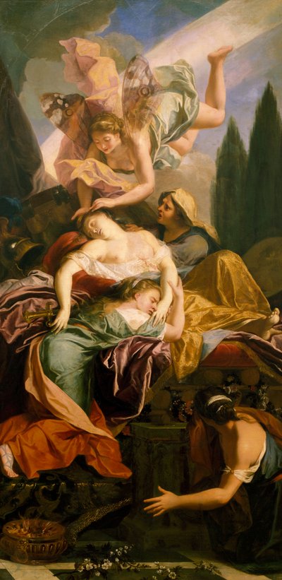 Didos död av Antoine Coypel