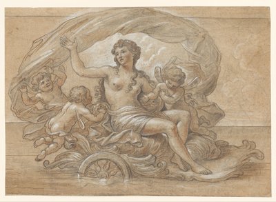 Galathea på sin sjövagn av Antoine Coypel