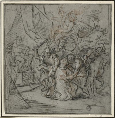 Ett helgons martyrskap av Antoine Coypel