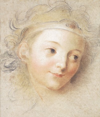Huvudet av en pojke, av Antoine Coypel