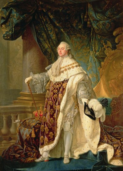 Ludvig XVI (1754-93) av Antoine François Callet