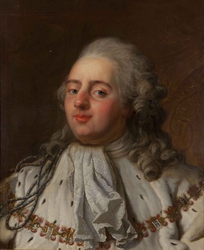 Porträtt av Ludvig XVI av Frankrike av Antoine François Callet