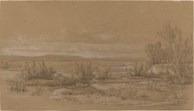 Landskap unga Vourlis av Antoine Jean Duclaux