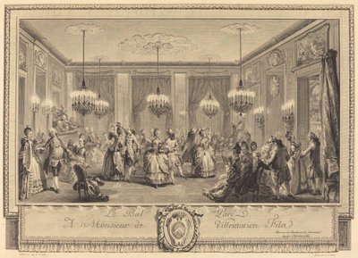 Det verkar för dem av Antoine Jean Duclos after Augustin de Saint Aubin