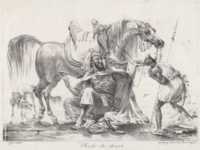 Desert Arab (Desert Arab) av Antoine Jean Gros