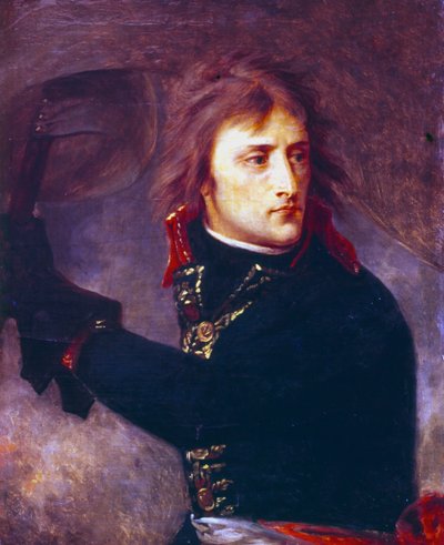 Bonaparte vid bron i Arcole, 1796 av Antoine Jean Gros