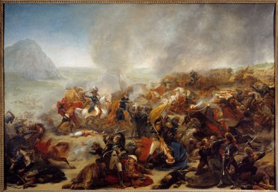 Kampanj (expedition) i Egypten (1798-1801): "" Slaget vid Nasaret den 08/04/1799""" I denna strid vann general Jean Andoche Junot (Jean-Andoche) (1771-1813). Målning av Antoine Jean Gros (1771-1835) 1801 Sön. 1,35x1,95 m Nantes, Musee des B av Antoine Jean Gros