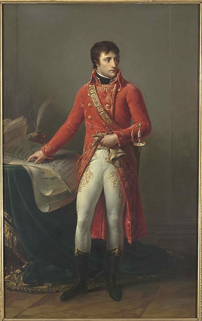Napoleon Bonaparte som Frankrikes förste konsul, 1803. av Antoine Jean Gros Baron