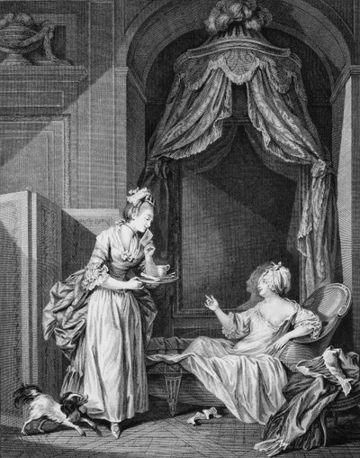Av Bain the Bath, 1774. av Antoine Louis Romanet