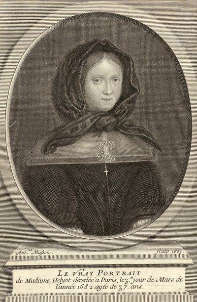 Franska: Porträtt av Marie Helyot av Antoine Masson