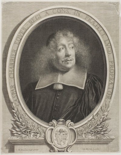 Gaspar Charrier, kungens sekreterare av Antoine Masson
