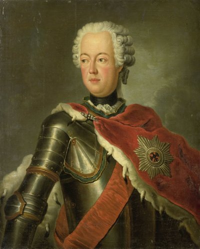 Porträtt av August Wilhelm (1722-1758) av Antoine Pesne (copy after)