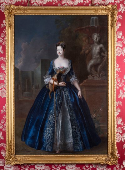 Anna Orzelska (1707-1769) av Antoine Pesne