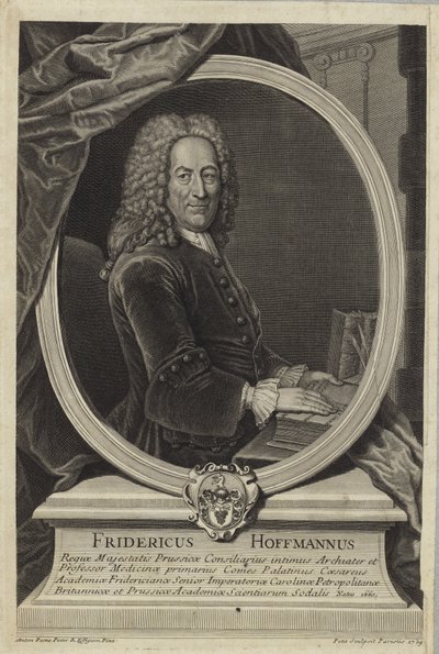 Friedrich Hoffmann av Antoine Pesne