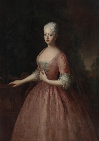 Markgrevinnan Friederike Louise av Antoine Pesne