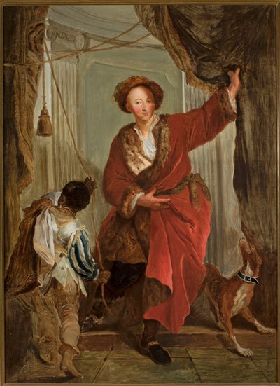 Porträtt av Friedrich Ernst von Knyphausen (1678-1731) av Antoine Pesne