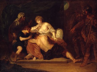 Simson och Delila av Antoine Pesne