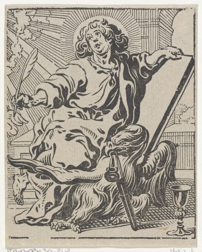 Johannes evangelisten De fyra evangelisterna (serietitel) av Antoine Sallaert