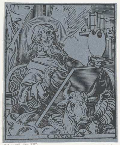 Evangelisten Lukas De fyra evangelisterna (serietitel) av Antoine Sallaert