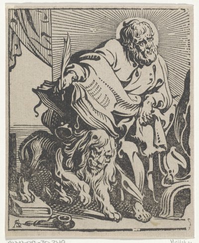 Markera evangelisten De fyra evangelisterna (serietitel) av Antoine Sallaert