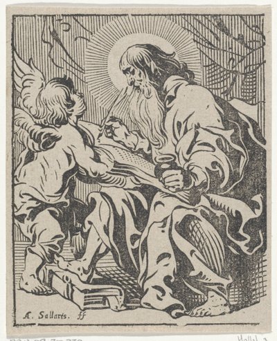Matteus evangelisten De fyra evangelisterna (serietitel) av Antoine Sallaert