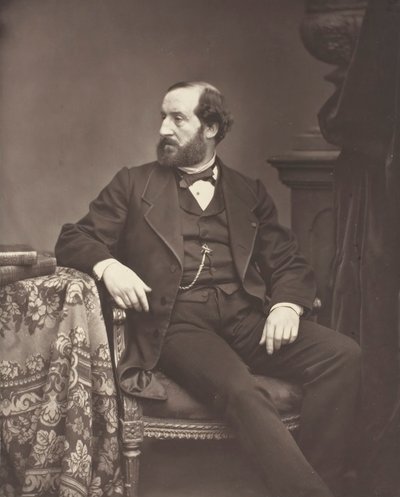 Émile Augier [fransk dramatiker], 187684. av Antoine Samuel Adam Salomon