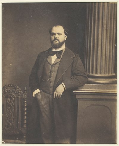 Untitled (Man Standing, en Face) av Antoine Samuel Adam Salomon