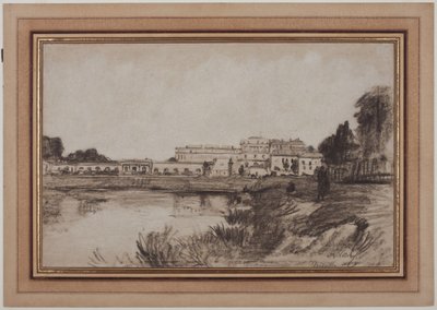 Utsikt över Versailles av Antoine Vollon