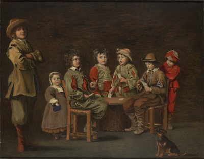 De unga kortspelarna, 1643 av Antoine and Louis Le Nain